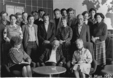  "Space Gas Dynamics" of the Institute of Space Research USSR Academy on the day of the 70th anniversary of Georgy Ivanovich Petrov
